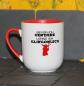 Preview: Tasse mit Spruch "BEVOR ICH GENDERE LEHRNE ICH KLINGONISCH"